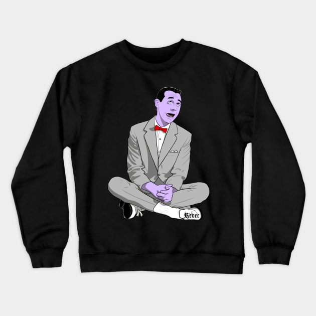 Pee Wee Crewneck Sweatshirt by RevArt